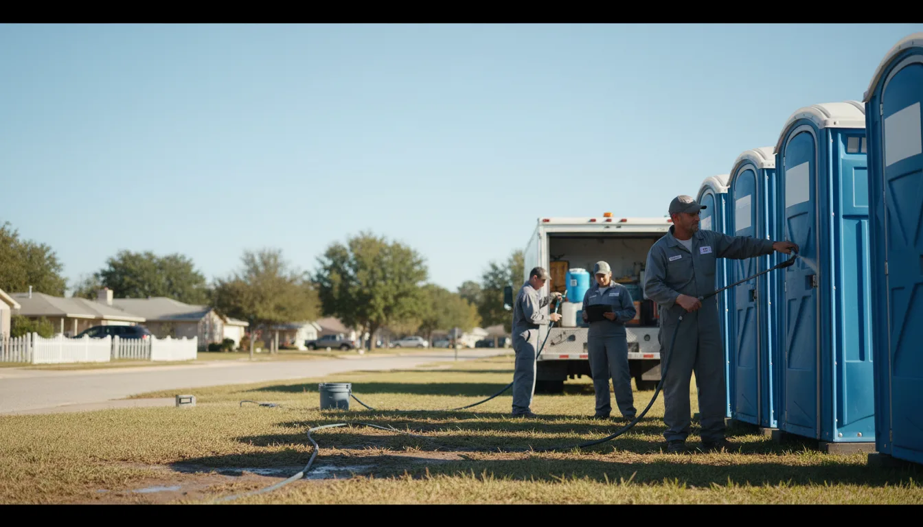 Long-Term Portable Toilet Rental in Aiken, SC near me